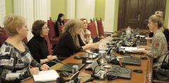3 February 2016 The participants of the meeting between the Women’s Parliamentary Network and the Trade Union of Nurses and Medical Technicians of Serbia